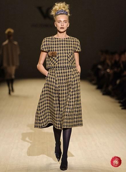 Ukrainian Fashion Week. Образ красотки из 60-х от Виктории Гресь