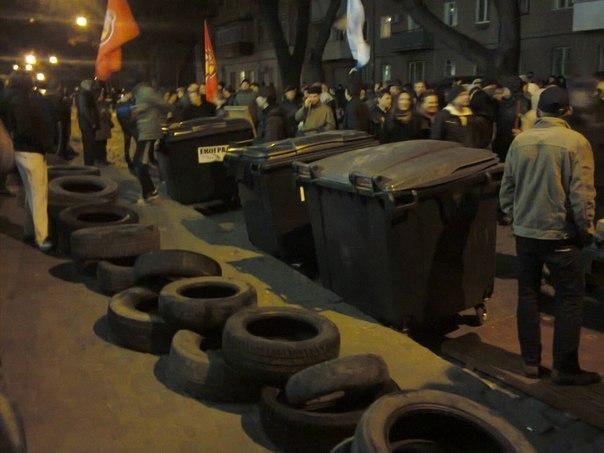В Одесі прихильники затриманого лідера сепаратистів блокували СБУ
