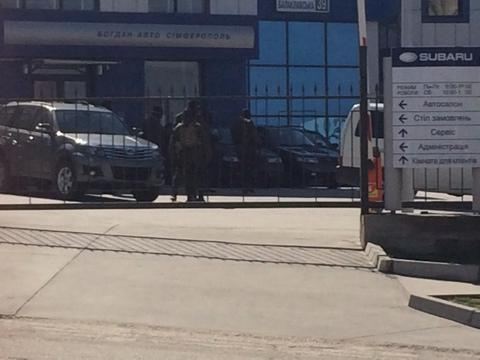 "Богдан Авто" в Сімферополі захопили "зелені чоловічки"