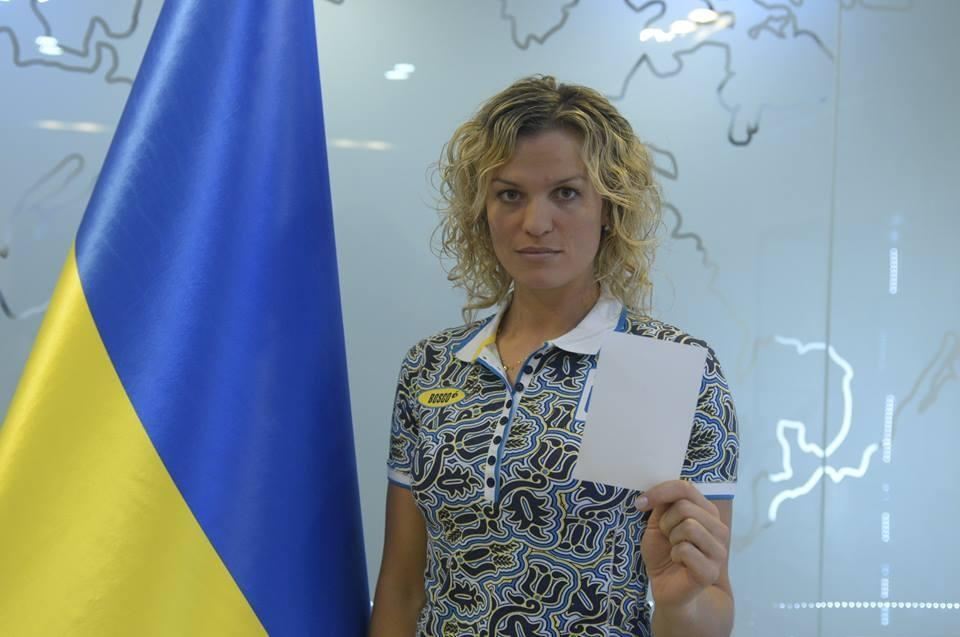 Украинские олимпийцы призвали к миру