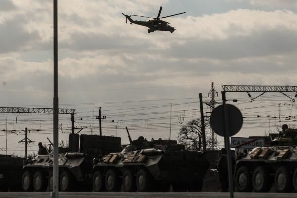 Украинские военные заблокировали границу с Крымом