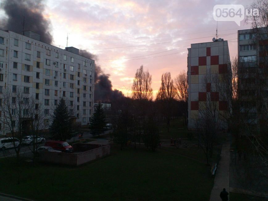 У Кривому Розі загорілася танкова дивізія