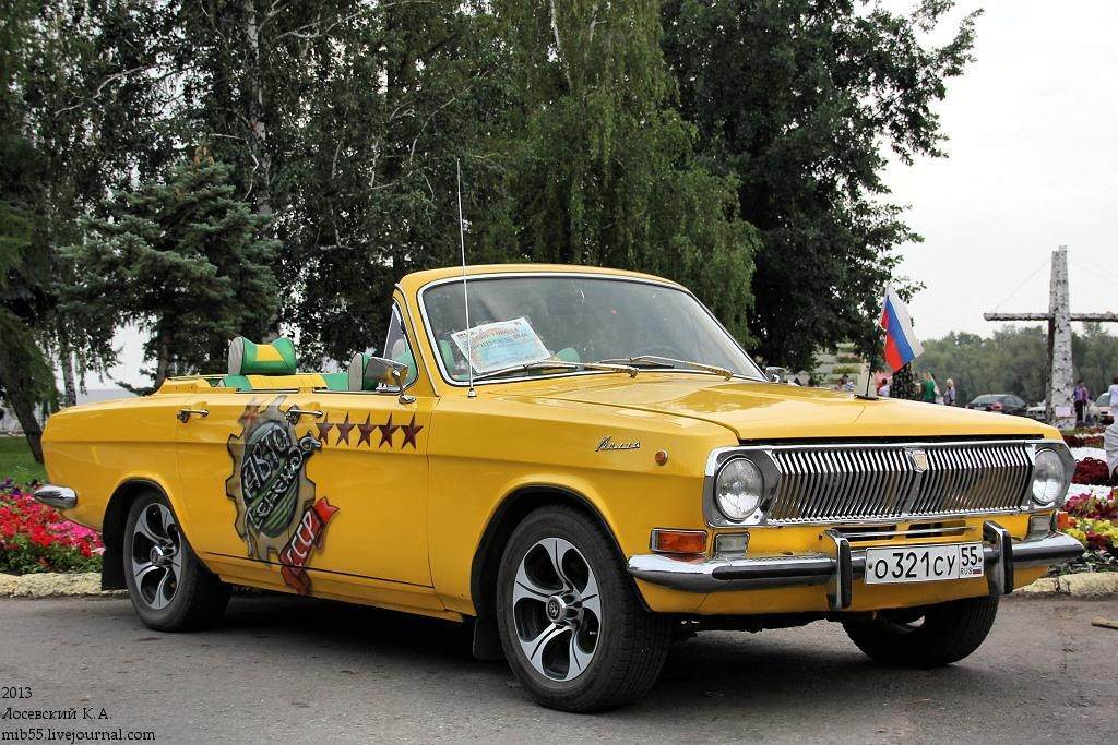 Вторая жизнь для "Волги" ГАЗ-24. Вызывающий тюнинг.