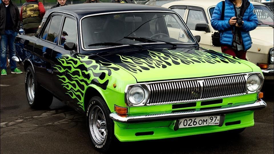 Вторая жизнь для "Волги" ГАЗ-24. Вызывающий тюнинг.