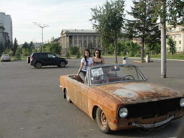 Вторая жизнь для "Волги" ГАЗ-24. Вызывающий тюнинг.