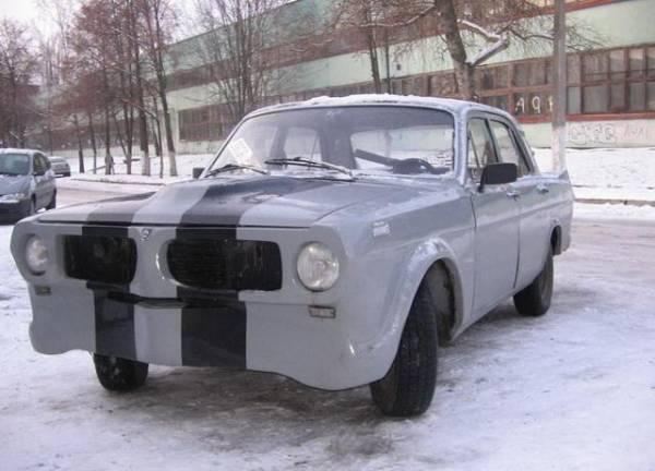 Вторая жизнь для "Волги" ГАЗ-24. Вызывающий тюнинг.