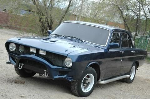 Вторая жизнь для "Волги" ГАЗ-24. Вызывающий тюнинг.