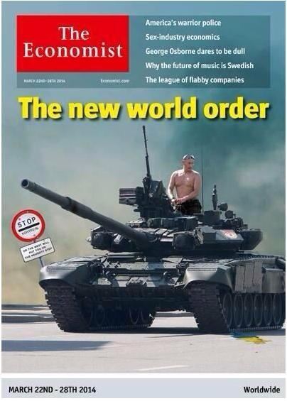 Журнал The Economist висміяв Путіна і його "новий світовий порядок"