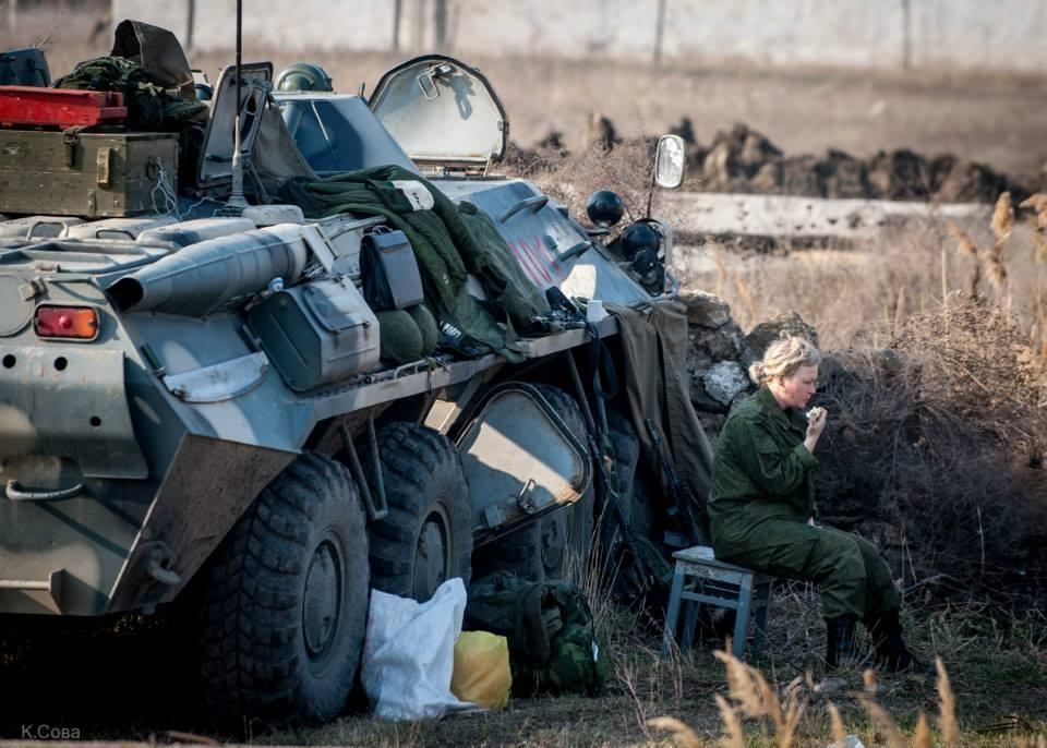 Российские оккупанты в Крыму: нелегкий быт и серые будни