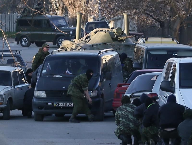 Военчасти в Новофедоровке и Бельбеке захвачены, двое раненых
