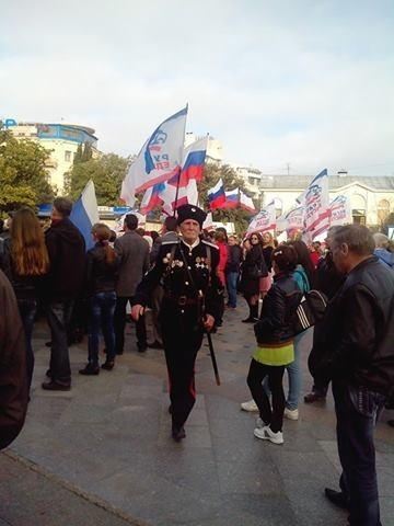 В Ялте прошел митинг-концерт "Народного единства"