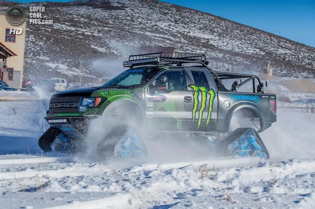 Ford F-150 RaptorTRAX. (Ford Motor Company)