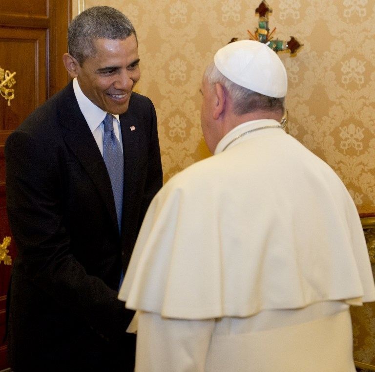Обама встретился в Италии с Папой Римским