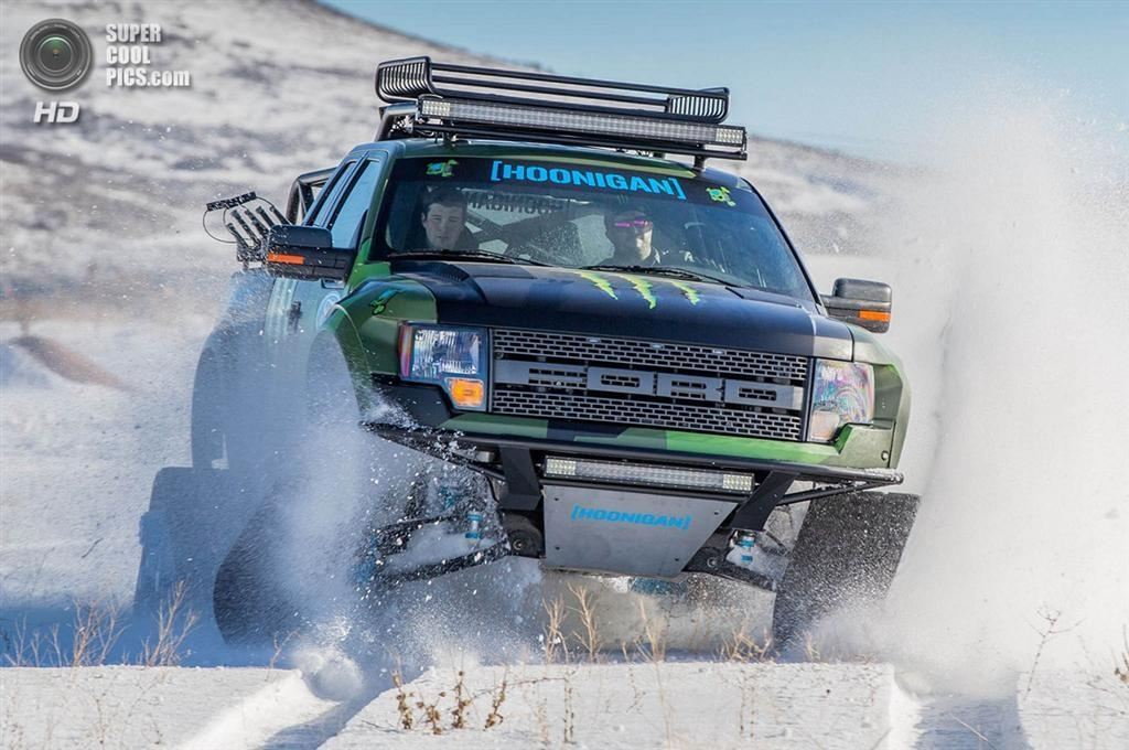 Ford F-150 RaptorTRAX. (Ford Motor Company)