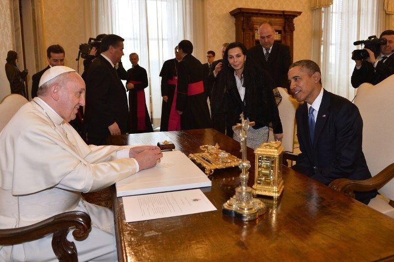 Обама зустрівся в Італії з Папою Римським