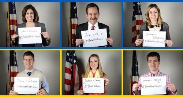 Посольства США в мире поддержали единую Украину в сети