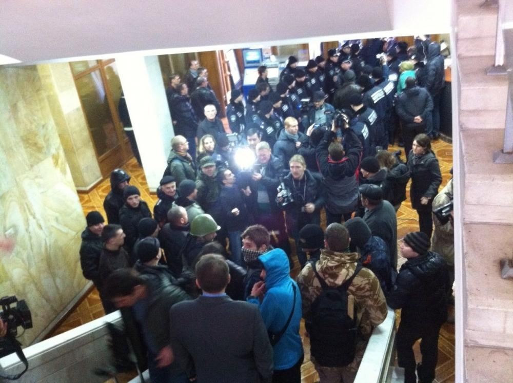 Пророссийские активисты захватили Одесскую ОГА