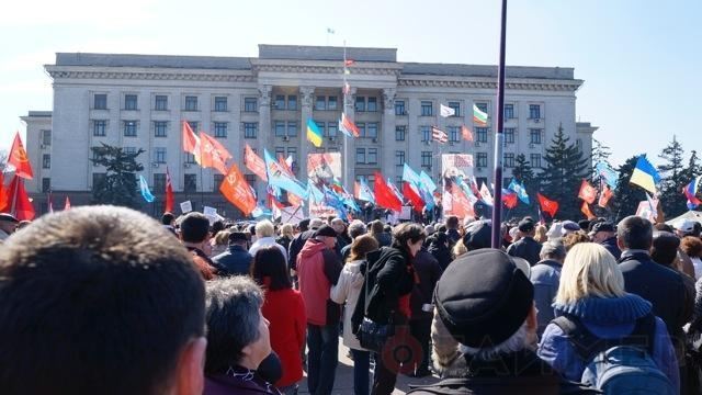 В Одесі запобігли побоїще між сепаратистами і евромайдановцамі