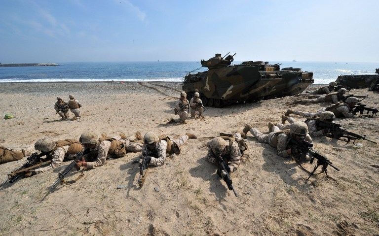 Южная Корея и США проводят военные учения