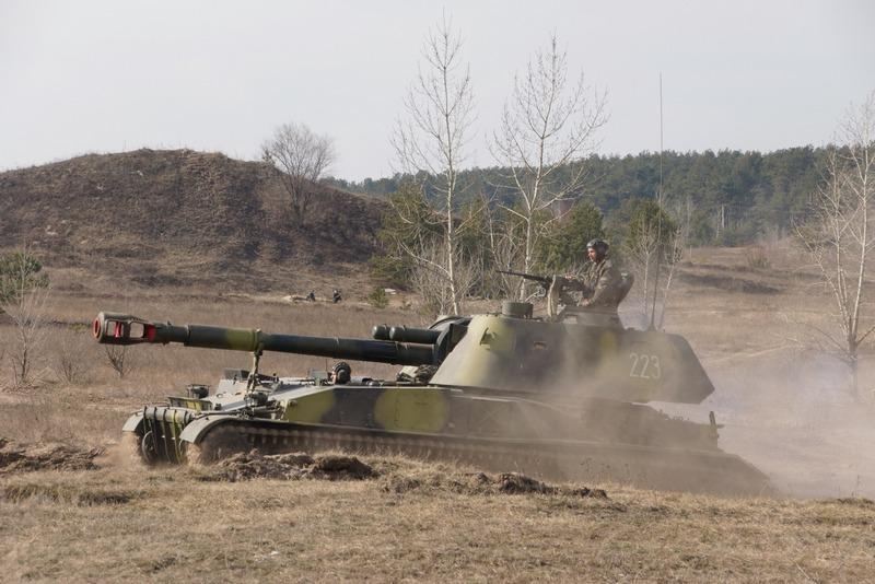 На восточной границе Украины завершено оборудование полевых лагерей