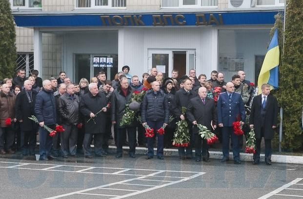 В Киеве похоронили расстрелянных инспекторов ГАИ