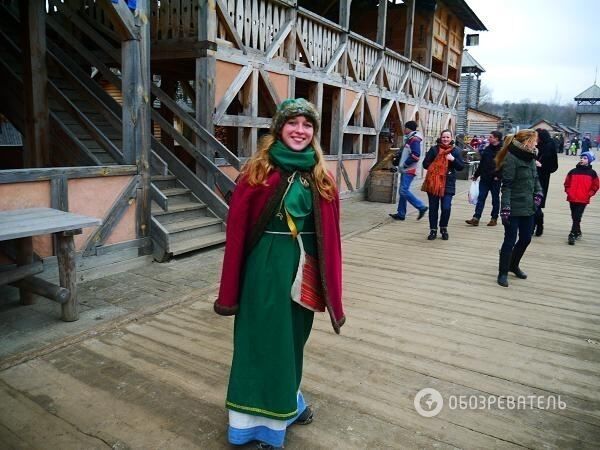 В Древнем Киеве во время празднования Масленицы почтили защитников Родины всех времен