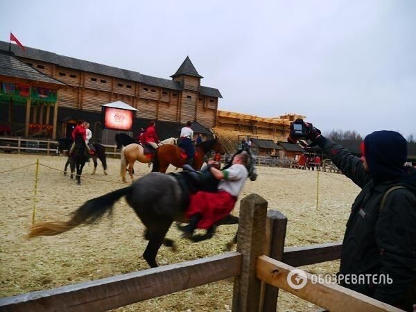 В Древнем Киеве во время празднования Масленицы почтили защитников Родины всех времен