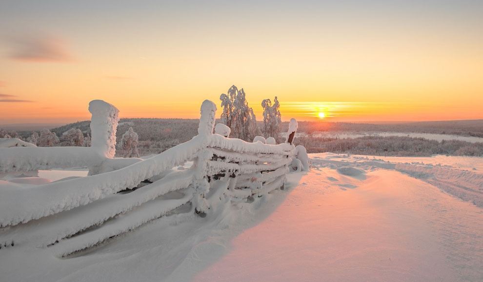 Казкова зима від фотографа Володимира Чуприкова