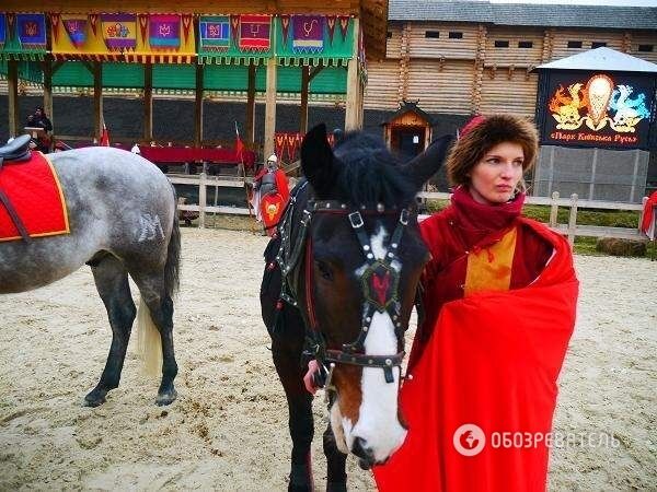 В Древнем Киеве во время празднования Масленицы почтили защитников Родины всех времен