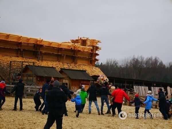 В Древнем Киеве во время празднования Масленицы почтили защитников Родины всех времен