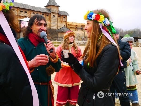 В Древнем Киеве во время празднования Масленицы почтили защитников Родины всех времен