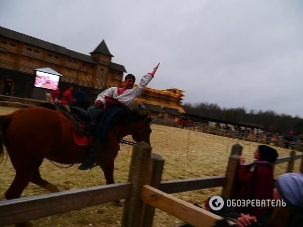 В Древнем Киеве во время празднования Масленицы почтили защитников Родины всех времен