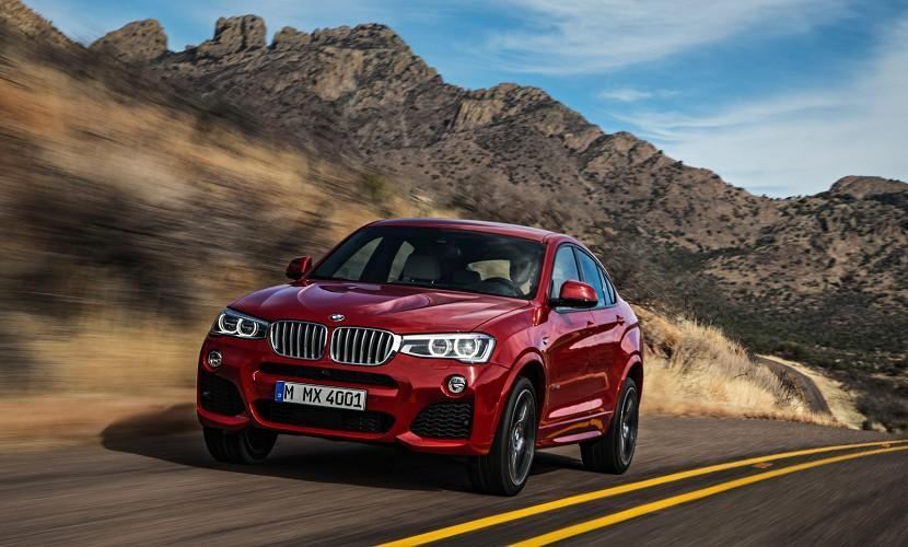 Компания BMW рассекретила кроссовер X4