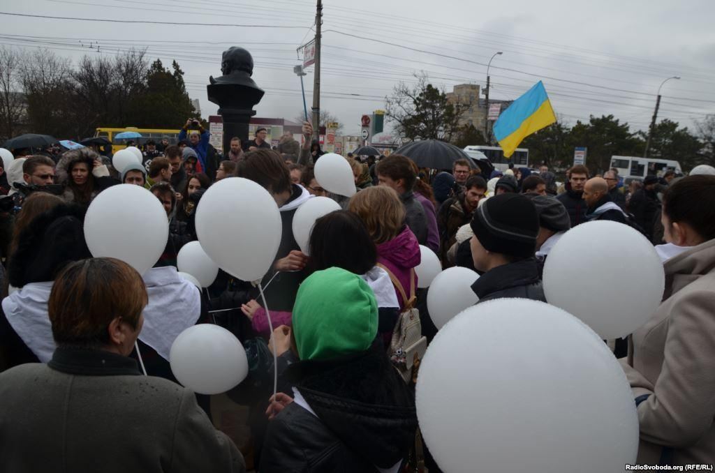 У Сімферополі пройшов мітинг за єдність України