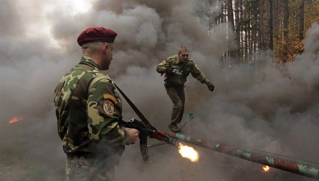 Как тренируются бойцы спецвойск Беларуси