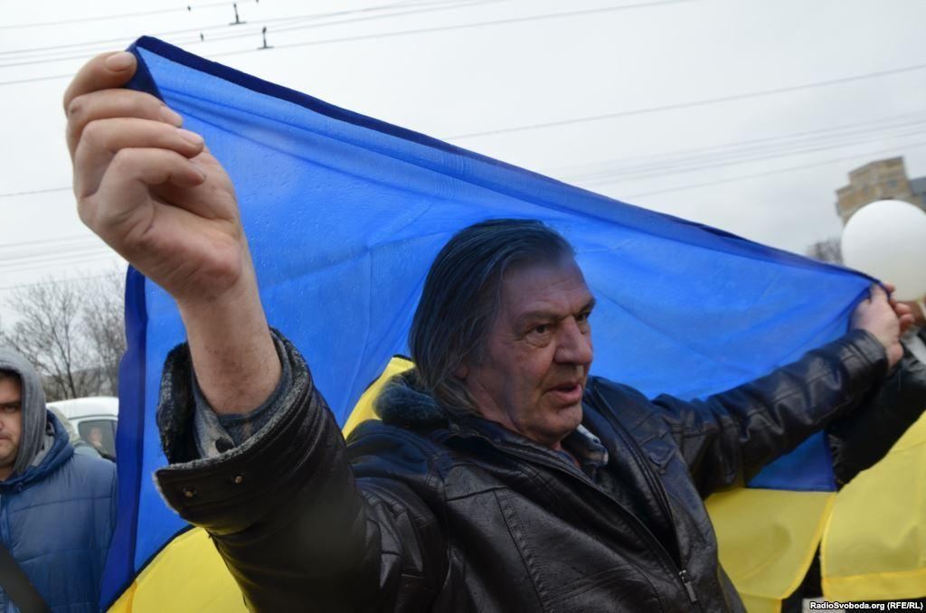 В Симферополе прошел митинг за единство Украины