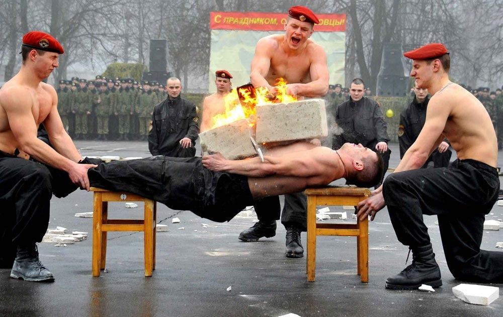 Як тренуються бійці спецвійськ Білорусі