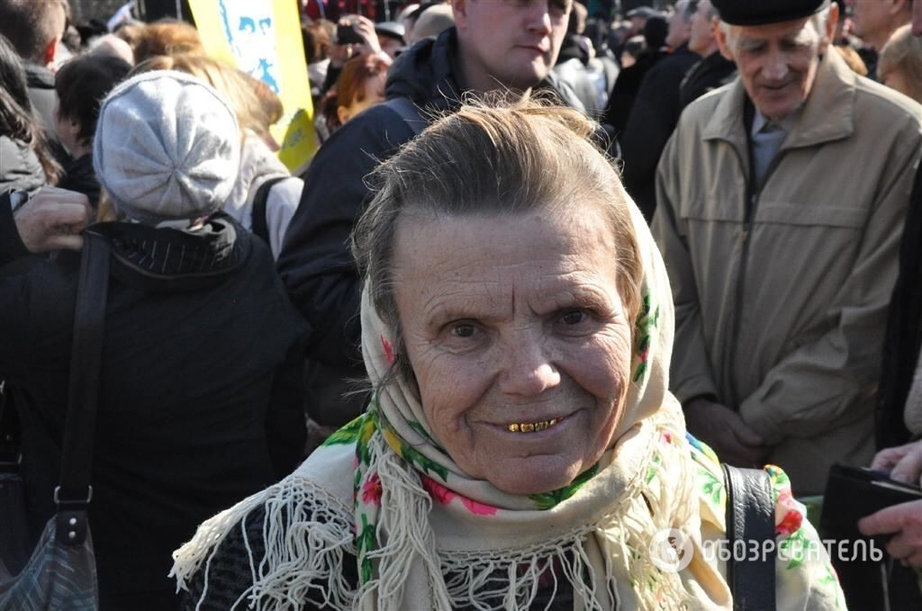 "Борітеся - поборете!" 200 років з дня народження Шевченка. Мітинг у Києві. Ч.1