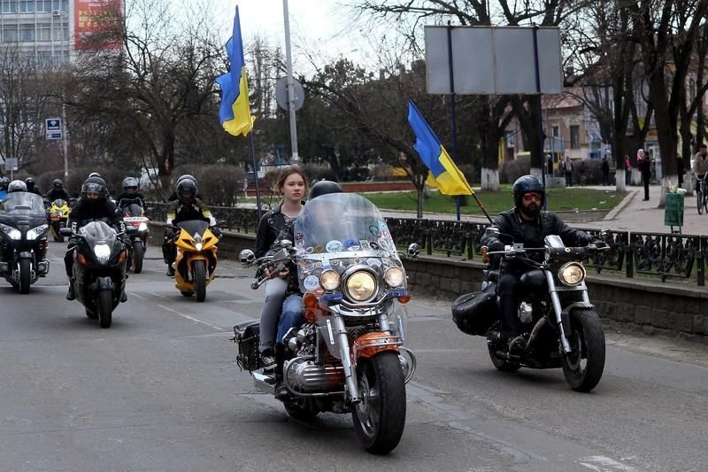 Байкери провели антивоєнну акцію