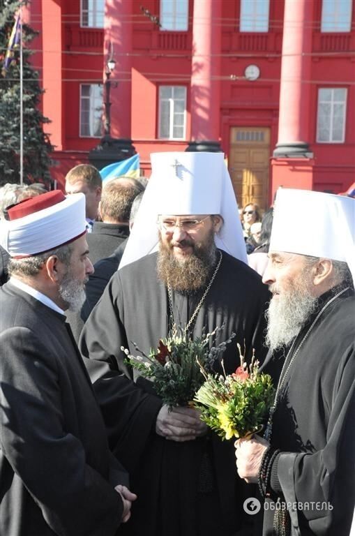 "Борітеся - поборете!" 200 років з дня народження Шевченка. Мітинг у Києві