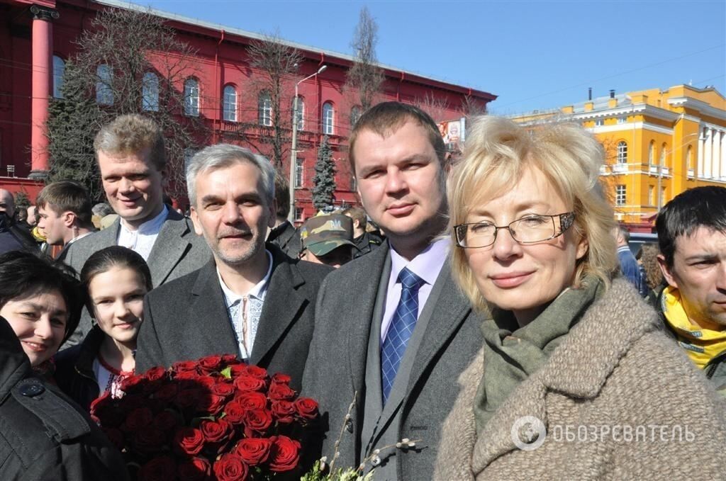 "Борітеся - поборете!" 200 років з дня народження Шевченка. Мітинг у Києві