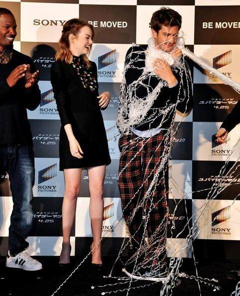 Звезды "Нового Человека-паука" запутались в паутине