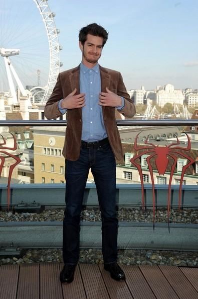 Очаровательные Эмма Стоун и Эндрю Гарфилд с "Пауком" в Лондоне