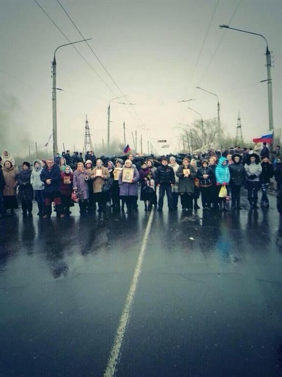 В Славянске горят блок-посты сепаратистов