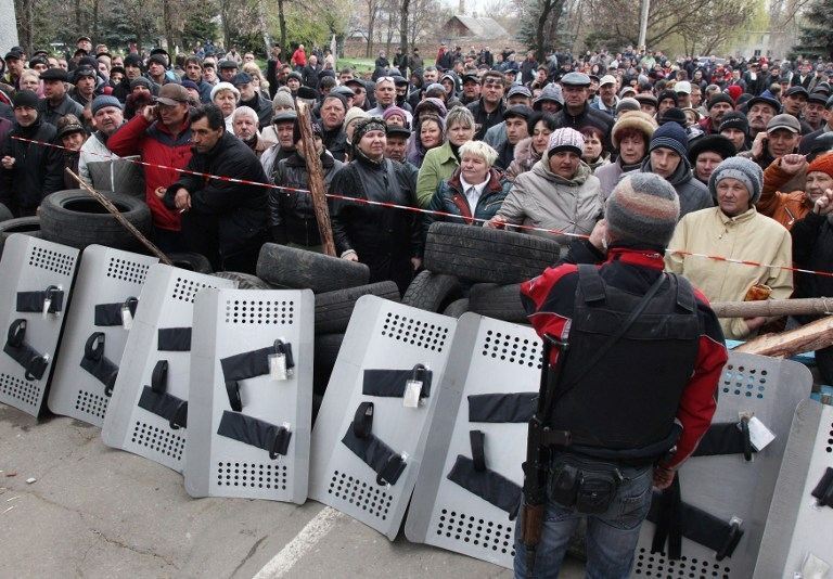 Беспорядки в Славянске