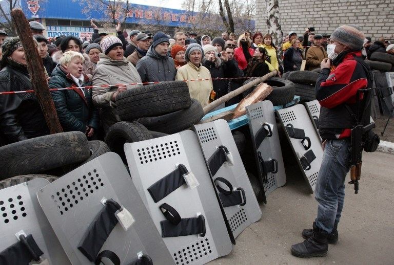 Беспорядки в Славянске