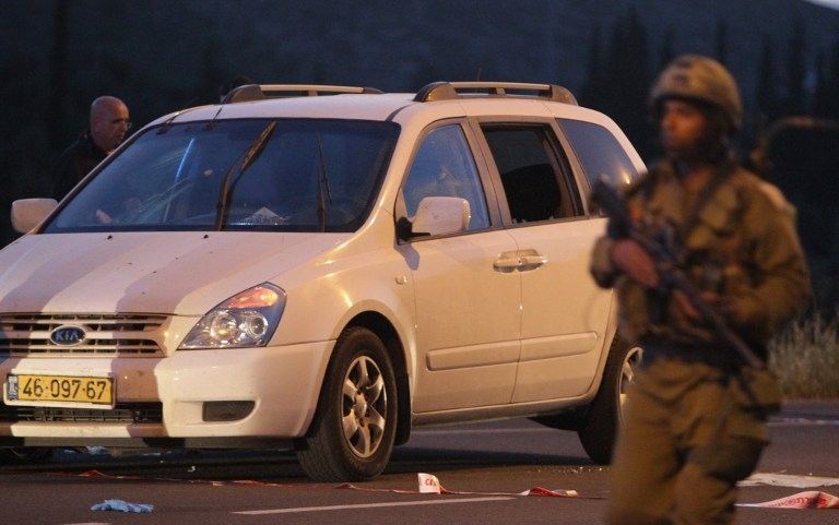 Расстрел израильской семьи на шоссе №35