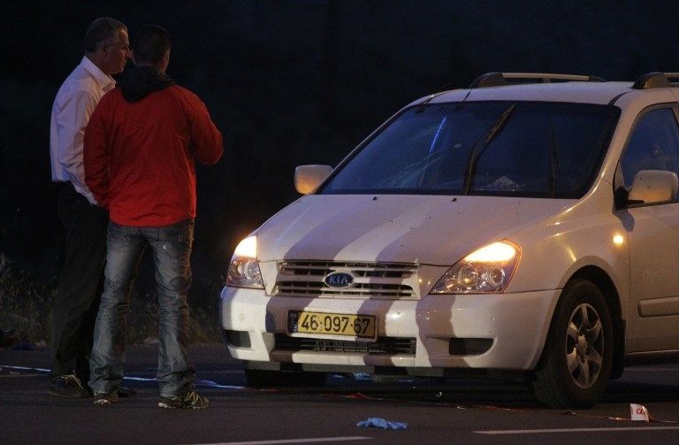 Розстріл ізраїльської сім'ї на шосе № 35