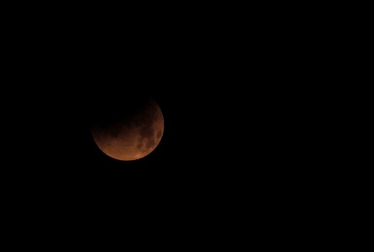 15 апреля 2014 года. Полное лунное затмение