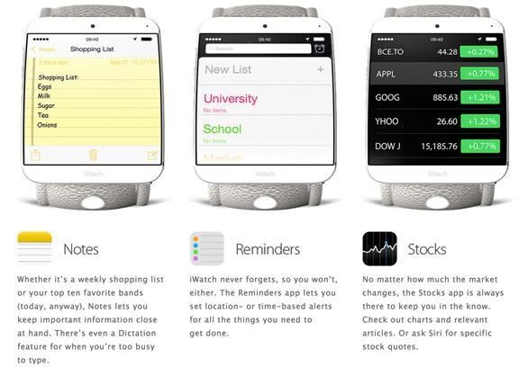 Представлен неофициальный концепт iWatch от Apple